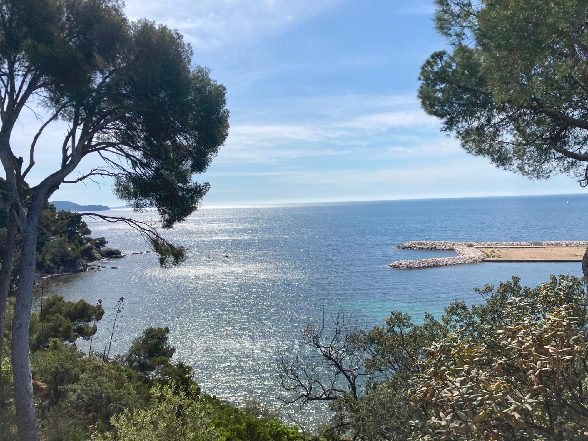 Haut De Villa Avec Terrasse Privative Jardin Et Parking Tout Pres Des Plages Тулон Екстер'єр фото