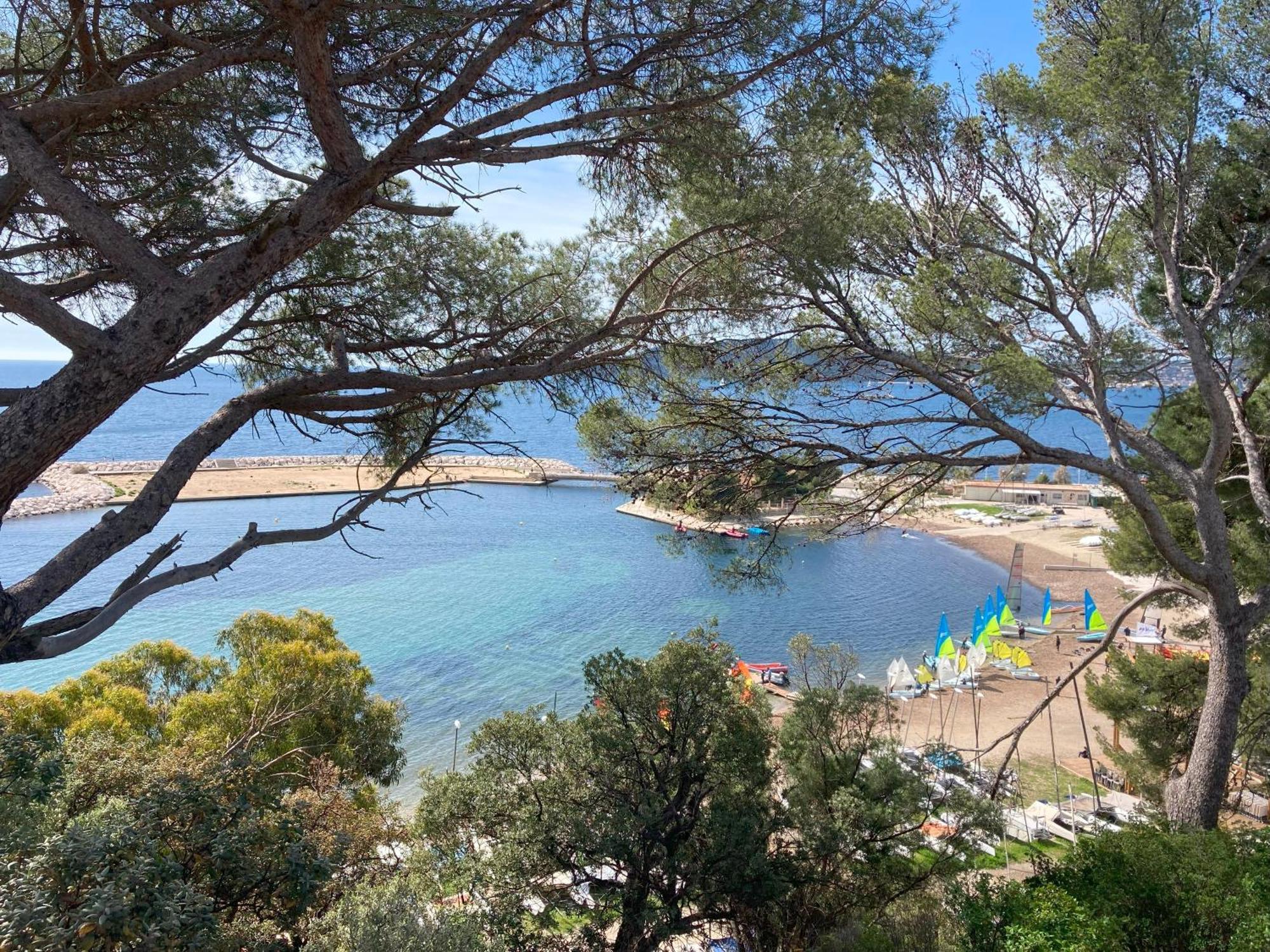 Haut De Villa Avec Terrasse Privative Jardin Et Parking Tout Pres Des Plages Тулон Екстер'єр фото